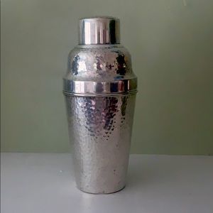 Antique British Silver Plated Cocktail Shaker
